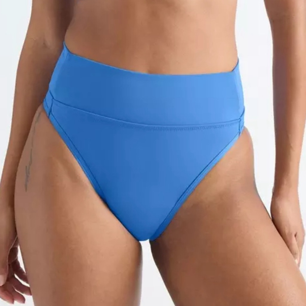 KNIX Leakproof High Rise bikini bottoms Swim suit Bottoms NWOT blue size XXL